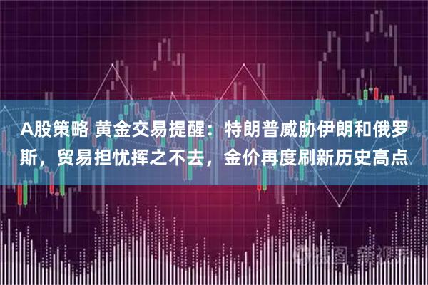 A股策略 黄金交易提醒：特朗普威胁伊朗和俄罗斯，贸易担忧挥之不去，金价再度刷新历史高点
