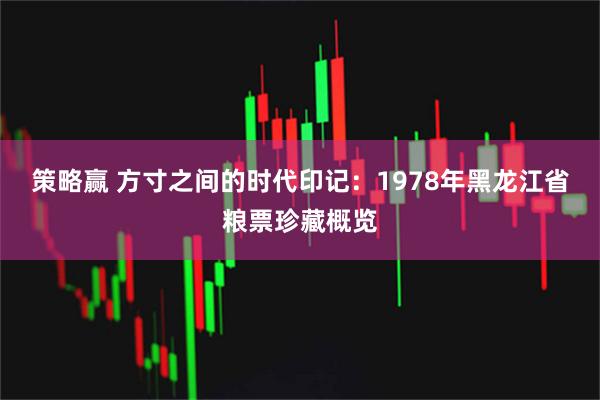 策略赢 方寸之间的时代印记：1978年黑龙江省粮票珍藏概览